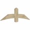 Ekena Millwork Bellingham Rough Sawn Timber Gable Bracket, Douglas Fir, 60"W x 17"H x 2"D x 6"F, 7/12 Pitch GBW060X17X0206BEL00RDF - alternate 2